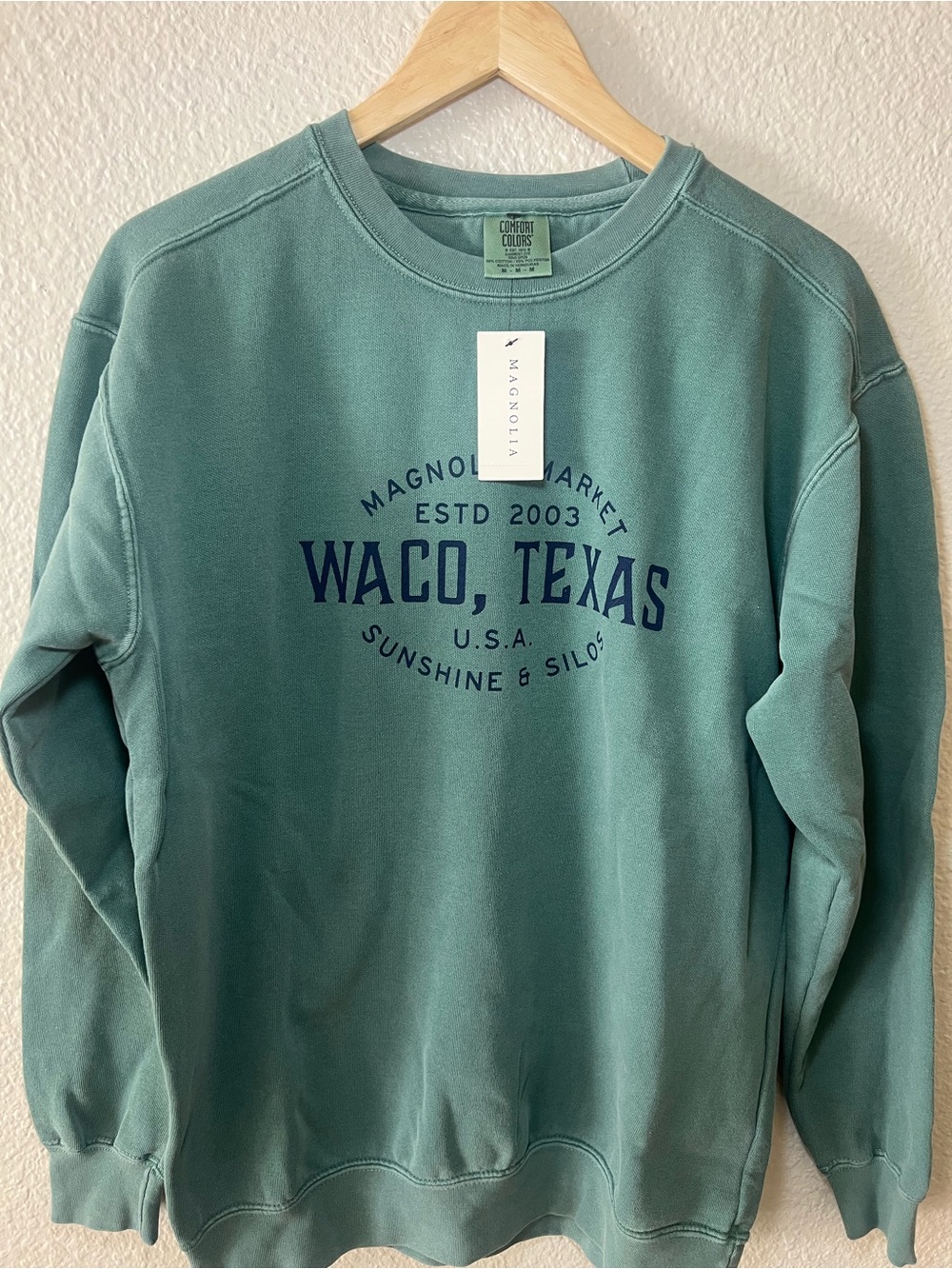 Magnolia Sunshine and Silos Crewneck Waco, Texas